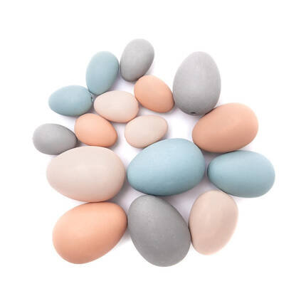 Jajka ozdobne dusty pastel (16) DP8052 01