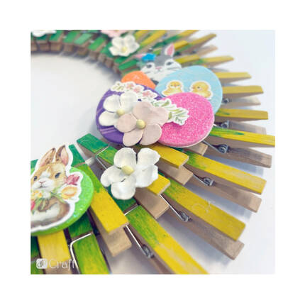 Naklejki z pianki króliczki i pisanki (44) DP1775 02