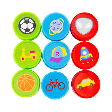 Stempelki zapachowe Boys Astra Fun - 9 szt. AZ0676 02