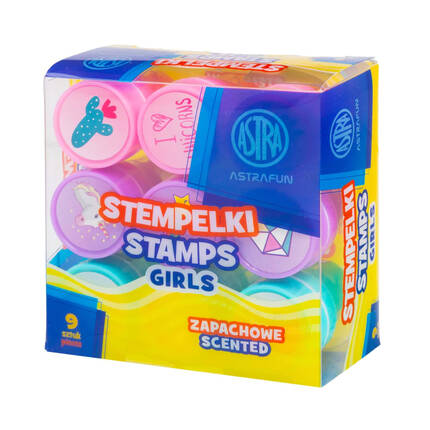 Stempelki zapachowe Girls Astra Fun - 9 szt. AZ0677 01