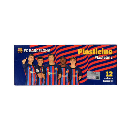 Plastelina 12kol FC Barcelona Astra AZ0652 01
