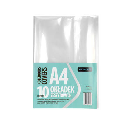 Okładka zeszyt A4 bezbarwna AstraPap (10) AZ0654 01