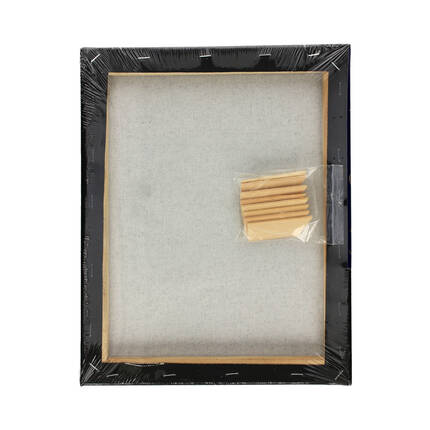 Podobrazie 24x30 bawełniane czarne Astra AZ0671 02