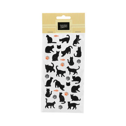 Naklejki welurowe Koty czarne Galeria Papieru AG4582 01