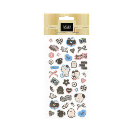 Naklejki ozdobne ENJOY czarne Galeria Papieru AG4572 01