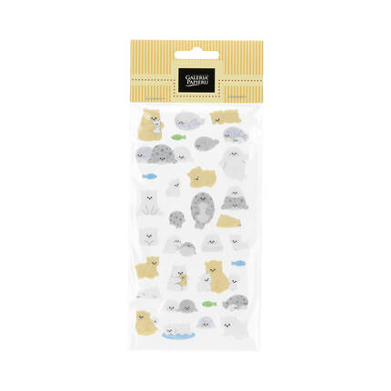 Naklejki welurowe Misie i Foki Galeria Papieru AG4583 01